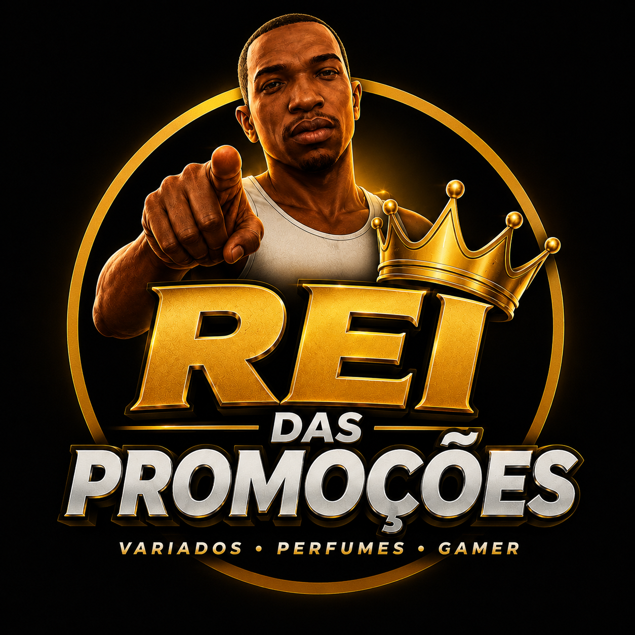 Logo Rei das Promoções